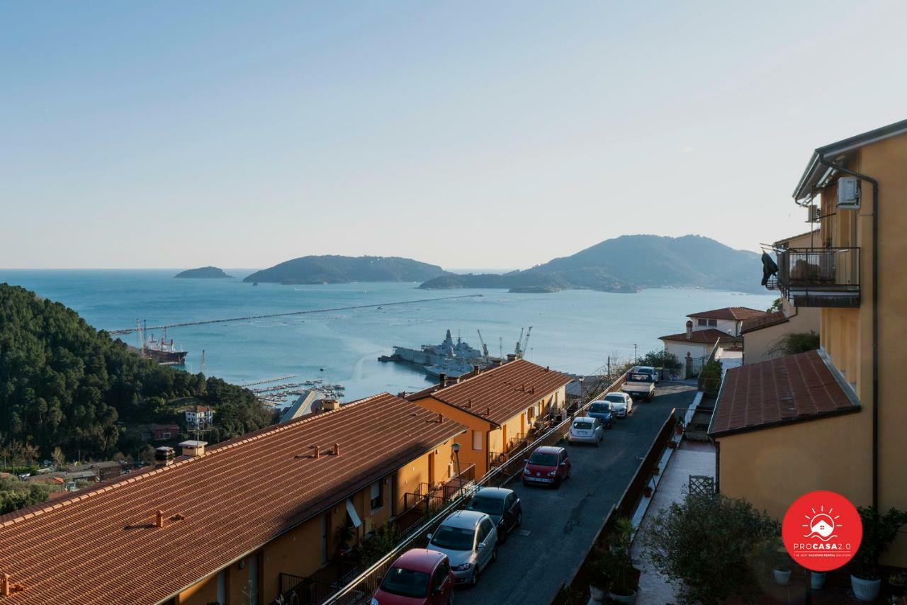 Апартаменти La Terrazza Sul Golfo Ла-Спеція Екстер'єр фото