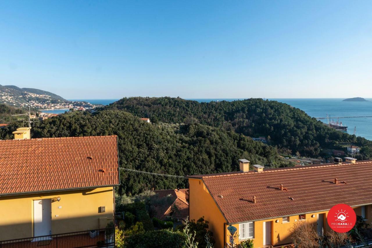 Апартаменти La Terrazza Sul Golfo Ла-Спеція Екстер'єр фото
